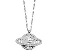 Akzent Collana unisex di alta qualità con ciondolo in acciaio inox dorato, 100% impermeabile e delicato sulla pelle