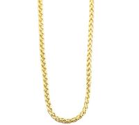 Akzent Collana unisex di alta qualità, in acciaio inox color oro rosa, 100% impermeabile e delicato sulla pelle, 55 cm, Acciaio inossidabile