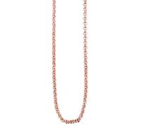 Akzent Collana unisex di alta qualità, in acciaio inox color oro rosa, 100% impermeabile e delicato sulla pelle, 60 cm, Acciaio inossidabile