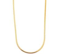 Akzent Collana unisex di alta qualità, in acciaio inox dorato, 100% impermeabile e delicato sulla pelle, 43, Acciaio inossidabile