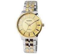Akzent Orologio da polso da donna, in oro e argento, analogico, al quarzo