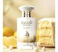 Al Absar - Shahoor Elixir 100ml Eau de Parfum da donna Note di testa: Limone, Caramella, RumNote di cuore: Fiori d'arancio, LatteNote di fondo: Vaniglia, Benzoino, Ambra, MuschioLasciatevi sedurre da
