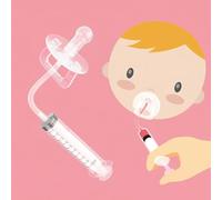 al badil Tetine Distributore di farmaci per bambini, kit di distribuzione del farmaco per la somministrazione di trattamenti facilmente
