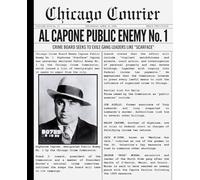 Al Capone "Scarface" - Themed Lined Notebook: Write Your Own Legend