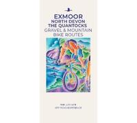Al Churcher Exmoor North Devon The Quantocks Gravel & Mountain Bike Route (Map)