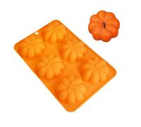 al cioccolato di Halloween, 8,74 pollici Candy Spider Groom Pumpkin per cottura, facile rilascio non stick Silicone stampo con sapone in resina di cera fondente, divertenti decorazioni per fest