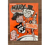 Al Circus Marx Brothers Groucho Chico Harpo 1939 programma cinematografico da...