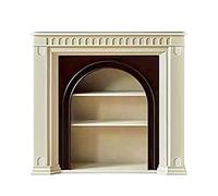 Al coperto Minimalist Small Fireplace Mantel Cabinet Entrance Desk