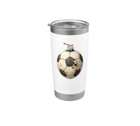AL CULMINE E SULLA VETTA DEL CALCIO Bicchiere termico in acciaio inox doppia parete