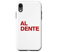 Al Dente Pasta Spaghetti italiano Foodie Regalo Pasta divertente Custodia per iPhone XR
