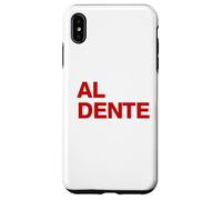 Al Dente Pasta Spaghetti italiano Foodie Regalo Pasta divertente Custodia per iPhone XS Max