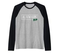 Al Duwadimi Arabia Paese Saudita Città Sauditi Nome Donne Uomini Maglia con Maniche Raglan