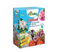 AL.FE kg. 1 UNISOL Concime Universale idrosolubile 20-20-20 per orto e Fiori. Contiene Tutti Gli Elementi nutritivi compresi i microelelemti per Fioriture e Raccolti abbandonati