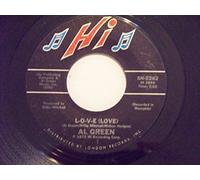 AL GREEN - Al Green 45 RPM L-O-V-E- (LOVE) / I Wish You Were Here