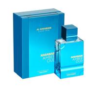 Al Haramain Amber Oud Aqua Dubai 100 ml Eau de Parfum Spray | Lussuoso profumo arabo per uomo e donna | Profumo fruttato, fresco di ambra e muschio
