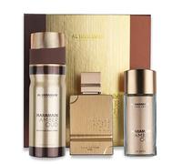 Al Haramain Amber Oud Gold Edition Extreme - Estratto Profumato 75 Ml + Estratto Profumato 30 Ml + Spray Profumato 250 Ml