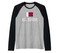 Al Khor Country Qatar Family Trip Bambini Uomini Donne Maglia con Maniche Raglan