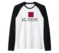 Al Khor Country Qatar Family Trip Bambini Uomini Donne Maglia con Maniche Raglan