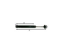 AL-KO AMMORTIZZATORE PER REPULSORE CARRELLO 161R/S/VB-2 LUNGHEZZA 325mm (VECCHIA
