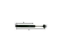 AL-KO AMMORTIZZATORE PER REPULSORE CARRELLO 161R/S/VB-2 LUNGHEZZA 325mm (VECCHIA