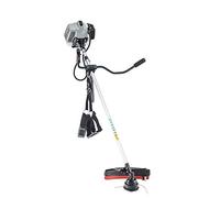 AL-KO - Decespugliatore a scoppio - 50cc, 2tempi, Larghezza di lavoro 41 cm con filo, 25 cm con lama, impugnatura doppia, imbragatura doppia, Dotazione filo e lama 3 denti. Peso 7,7kg