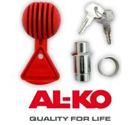 KIT LUCCHETTO ANTIFURTO PER GIUNTO ALKO AK 351 - PER RIMORCHIO E CARRELLI