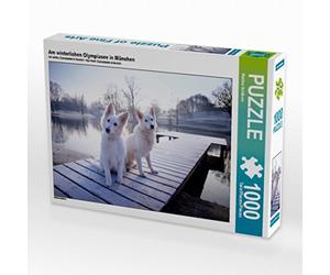 Al lago olimpico invernale di Monaco 1000 pezzi Puzzle orizzontale