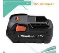 Al litio Batteria 18V 6000mAh per AEG L1820R L1830R L1815R L1850R B1814G B1830R