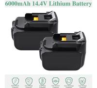 Al litio Batteria 6000mAh per Makita BL1450 BL1440 BL1430 BL1415 BL1420 JT6226