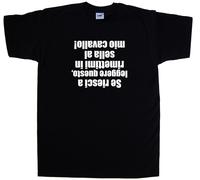 Al mio cavallo Maglietta Simpatica