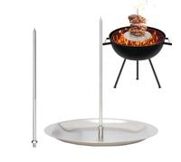 Al Pastor Rettifica Per Grill | Skewer Brasiliano In Acciaio Inox Staccabile E Skewer Pasteur | Brasiliani Bracilien Brack, Spiedino Verticale Per Grill, Spiedini Per Barbecue, Grigliate Barbecue