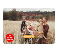 AL Production Puzzle personalizzato con foto e testo da 24 a 384 pezzi, stampato in alta definizione - regalo per Natale, San Valentino, Compleanno (Rettangolare, 29x40 cm 96 Pezzi)