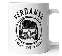 AL PRODUCTION Tazza in Ceramica mappa Warzone Verdansk idea regalo call of duty warzone