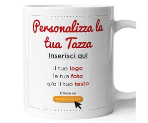 AL PRODUCTION Tazza Mug Personalizzata con Foto Testo Logo Immagine Ideale per