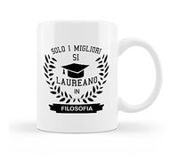 AL PRODUCTION Tazza Mug Solo I Migliori Si Laureano in Filosofia