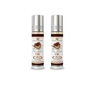 Al-Rehab Choco Musk - Profumo roller, unisex, 50 ml, confezione da 2