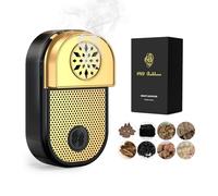 Al salama Bruciatore elettrico in miniatura e bruciatore Bakhoor portatile | Diffusore aromatico ricaricabile tramite USB Bakhoor adatto per casa/meditazione/viaggio