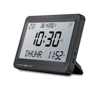 Al salama Orologio Azan, Automatico In Tutto il Mondo Digitale 8 Azan Suoni Preghiera Musulmana Orologio per Home Decor (Nero)