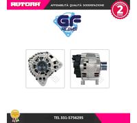 RIDEX Alternatore 125A 14V per RENAULT SCÉNIC II (JM0/1) LAGUNA II (BG0/1)