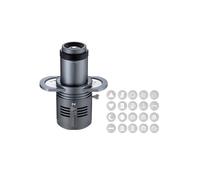 AL20 Photograph Flash Snoot Conical Lens Art Special Shaped with Optical Spotlight Lens 20 Gobos for Zhiyun Mount
