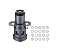 AL20 Photograph Flash Snoot Conical Lens Art Special Shaped with Optical Spotlight Lens 20 Gobos for Mount