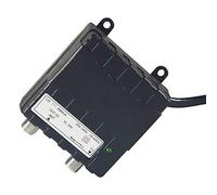 AL200 - Alimentatore per Amplificatore Antenna TV, Alimentatore 1 Uscita, Alimentatore 12 Volts 200 mA, Connettore EFFE, Progettato in Italia, Made in P.R.C.