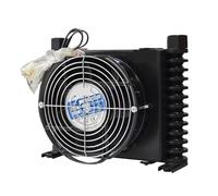 AL404T-CA 10L/min Radiatore scambiatore di calore for compressore d'aria in alluminio, saldatura precisa e ventola efficiente Assorbimento degli urti(AC380V)