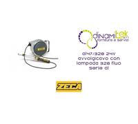AL47/328 24V AVVOLGICAVO CON LAMPADA 328 FLUO SERIE AL ZECA
