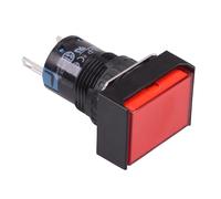 AL6H-P1PR Rosso 16mm 5VDC Rettangolare Pilota Luce IP65 IDEC
