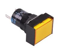 AL6H-P1PY Luce Pilota Rettangolare Giallo 16mm 5VDC IP65 IDEC