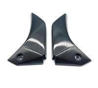 Ala Aerodinamica Per Kawasaki Per Versys650 Per Versys 650 2015-2021 Accessori Motociclette Copertura Laterale Radiatore Parte Carenatura Anteriore Alette carenatura moto(Look in carbonio)