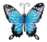 Ala battente 3D farfalla in metallo giardino/casa arte da parete 2 misure...