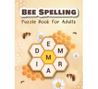 Ala Books Bee Spelling Puzzle Book for Adults (Tascabile)