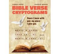 Ala Books Large Print Bible Verse Cryptograms Puzzle Books (Tascabile)